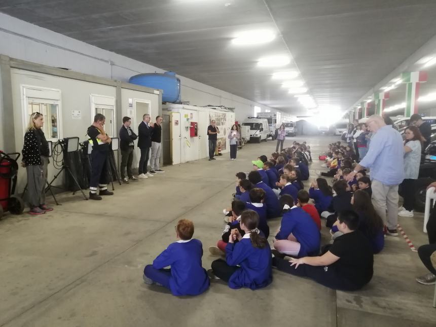 Studenti vastesi: visita con sorpresa al quartier generale della protezione civile