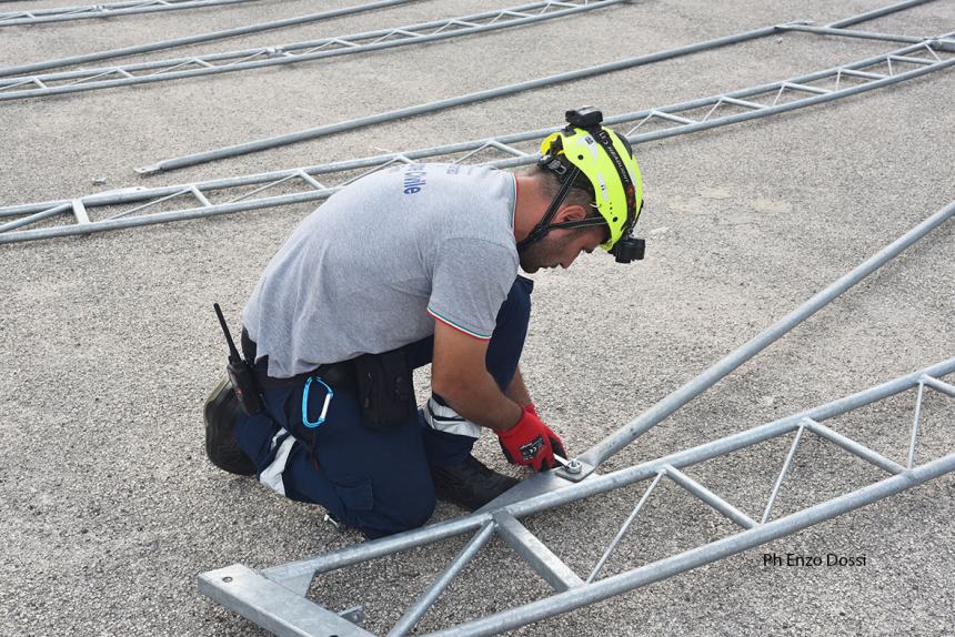 150 volontari della Fir Cb da tutta Italia in azione a San Giovanni Rotondo 