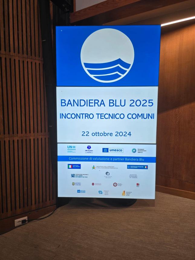 Bandiera blu, il Comune di Casalbordino a Roma per un incontro tecnico