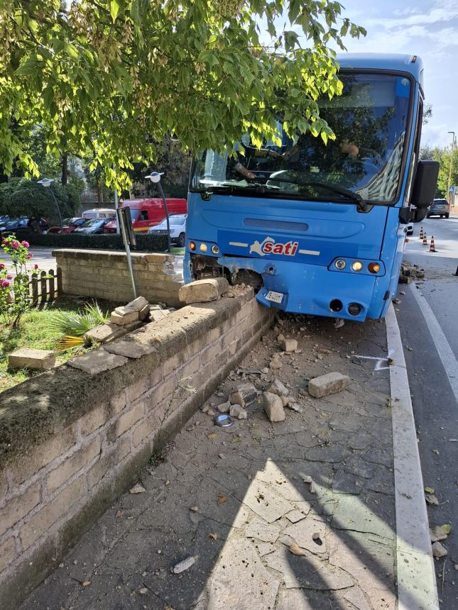 L'incidente in via Madonna delle Grazie