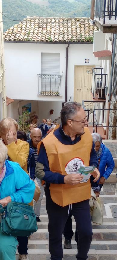 Fedios  in visita al Cristallo D'Abruzzo grazie ai Lupi del Gesso