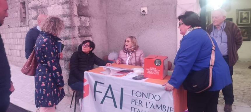 Giornate Fai: boom di visitatori a San Giovanni Lipioni con i ciceroni del Pantini- Pudente