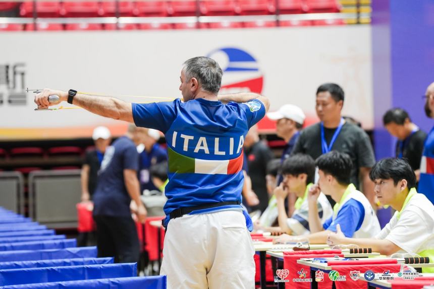 Mondiali di fionda: Italia 4ª con un team ricco di abruzzesi