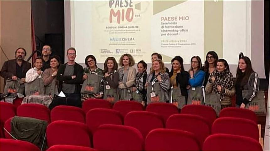 Partito "Paese Mio", il primo seminario per portare il cinema a scuola