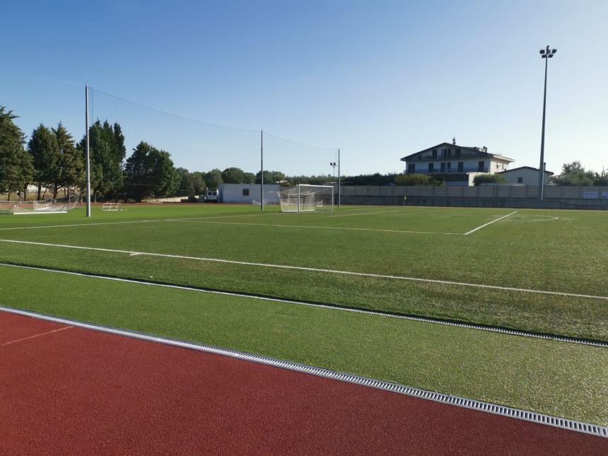 Lavori allo stadio di Montenero