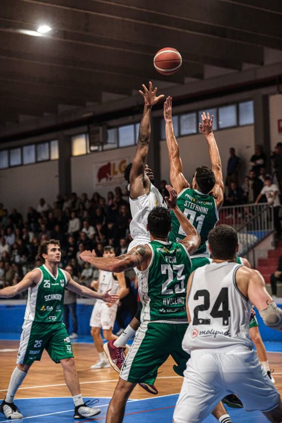 Air Basket Italiangas Termoli rimontato dallo Scandone Avellino al PalaSabetta