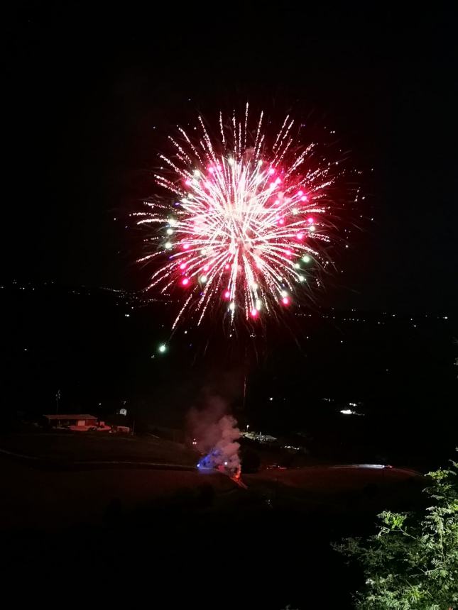 I fuochi pirotecnici di Sant'Adamo d'ottobre