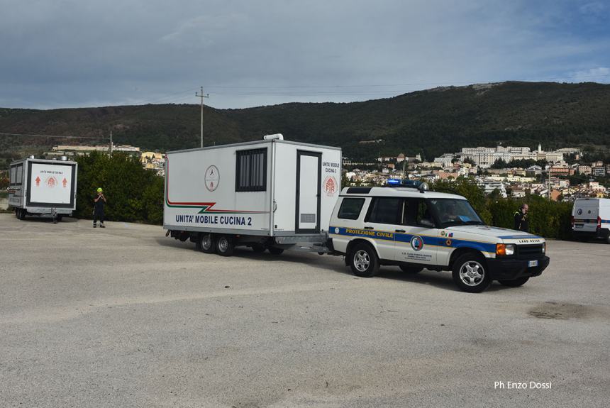 150 volontari della Fir Cb da tutta Italia in azione a San Giovanni Rotondo 