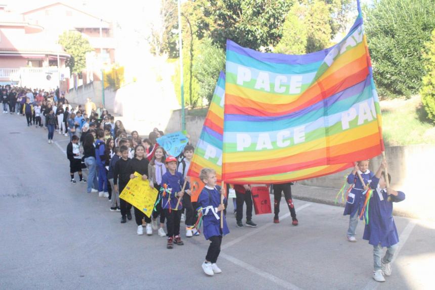 Canti e colori a San Salvo per la 20° “Marcia della pace”