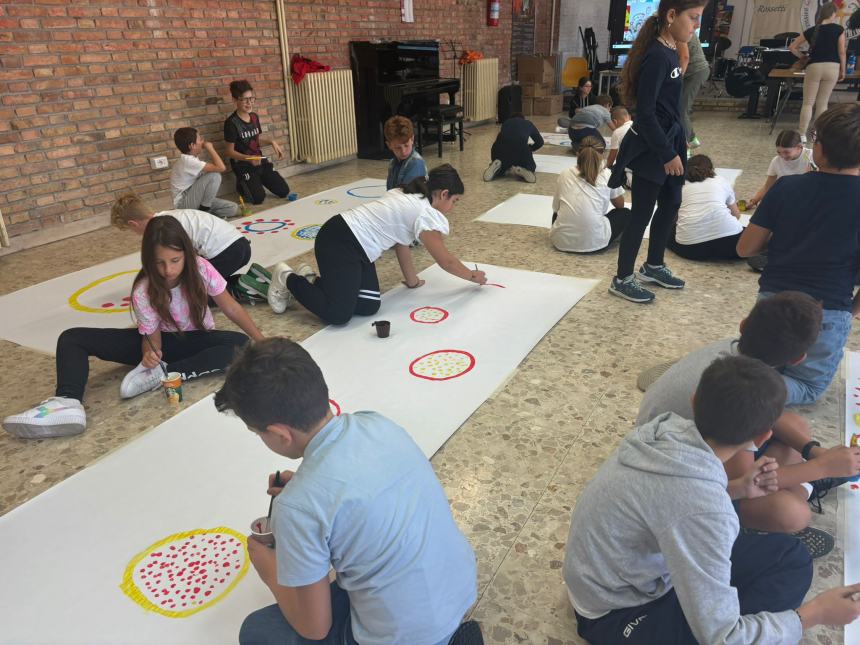 La scuola Rossetti in collegamento con l’atelier di Herve Tullet a Parigi