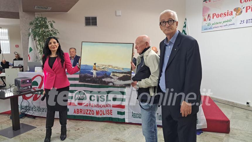 Concorso pittura, poesia e fotografia Cisl: la cerimonia di premiazione della decima edizione