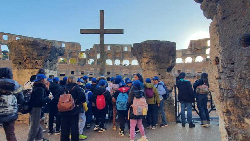 Studenti dell'Oddo-Bernacchia alla scoperta di Roma