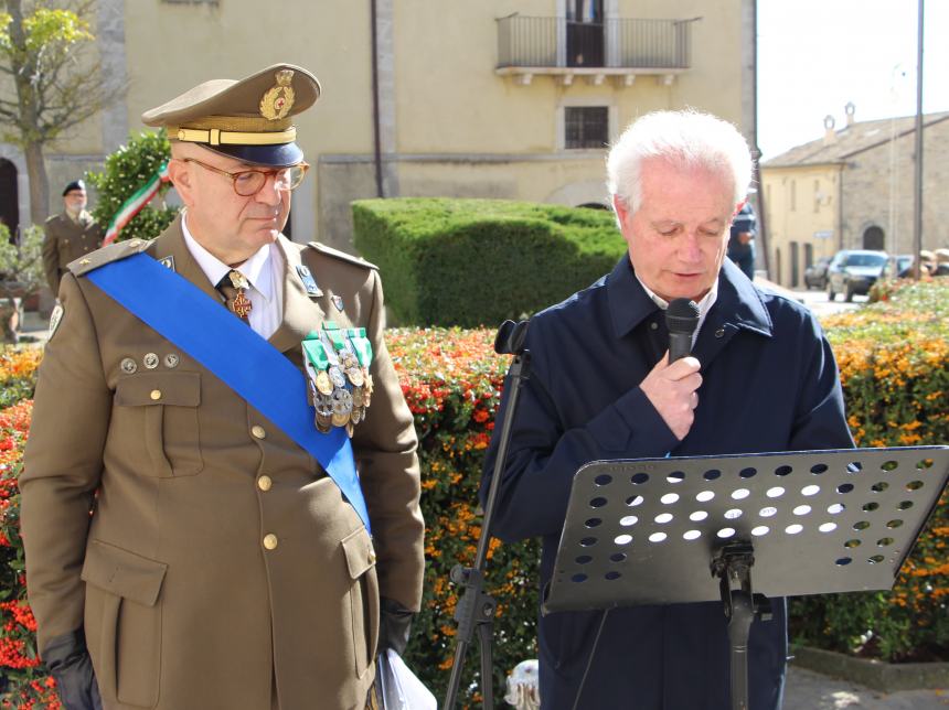 Tributo alle Forze Armate e all'eroe molisano Michele Montagano