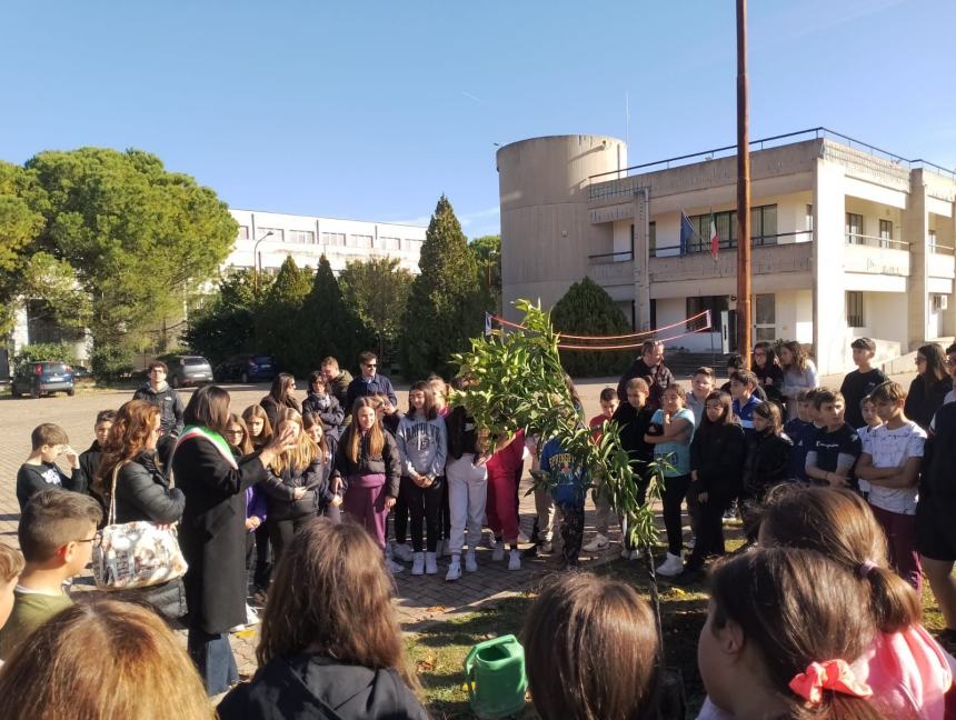 Ambiente: le scuole di Scerni celebrano la “Festa dell’albero”