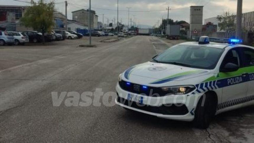 Scontro camion-autocarro nella zona industriale di San Salvo: 2 feriti trasferiti al San Pio di Vasto