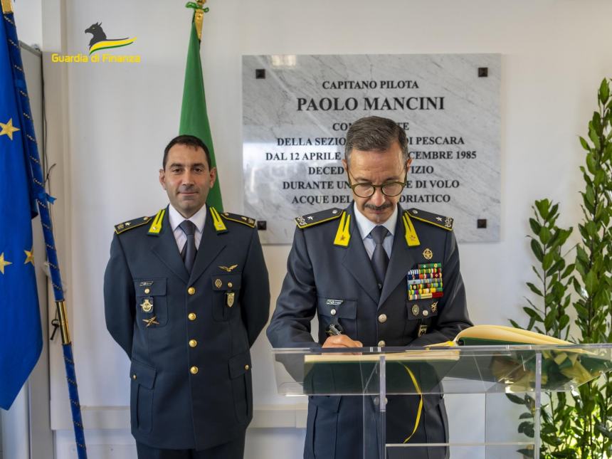 Inaugurata la nuova caserma della sezione area della Gdf a Pescara