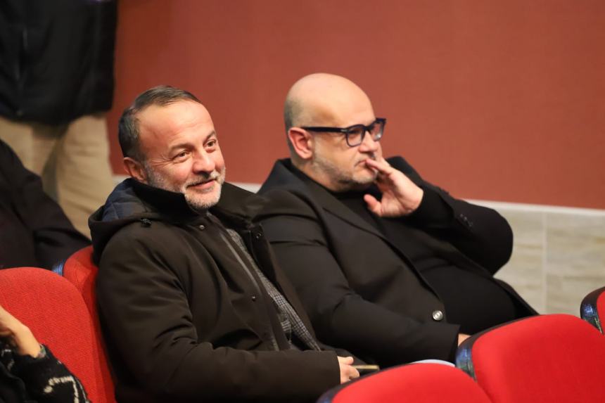 La presentazione del libro al cinema Oddo