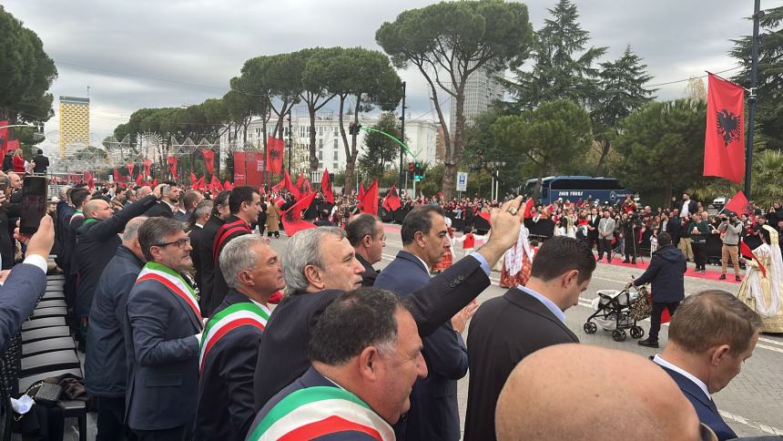 Delegazione bassomolisana a Tirana 