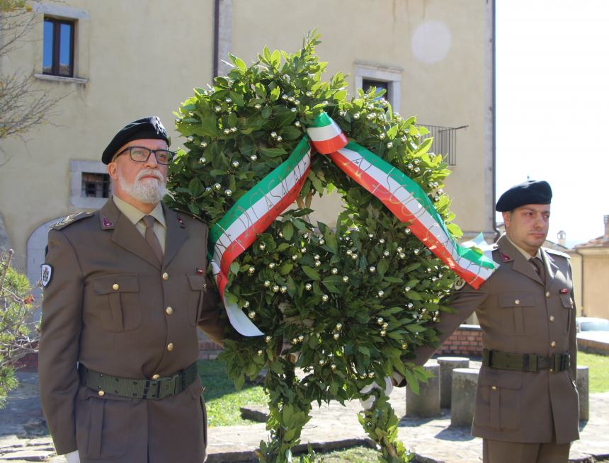 Tributo alle Forze Armate e all'eroe molisano Michele Montagano