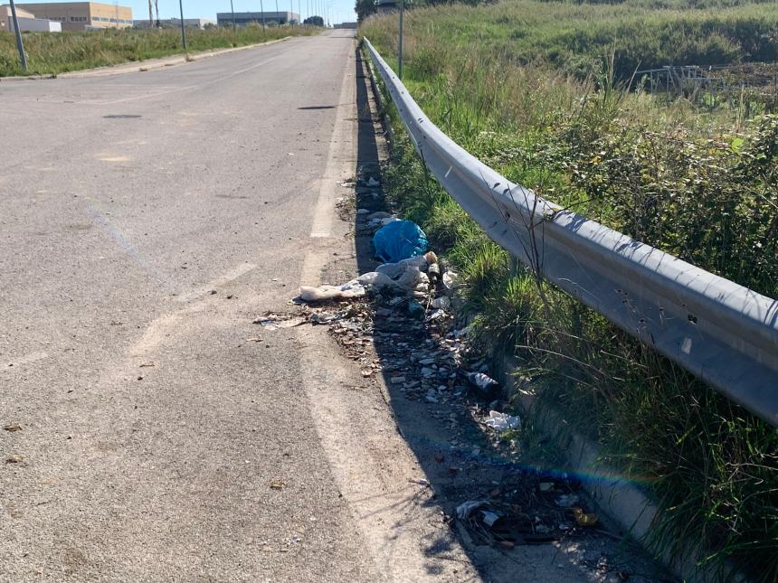 Discarica a cielo aperto nella zona industriale del porto: inciviltà negli angoli bui della città