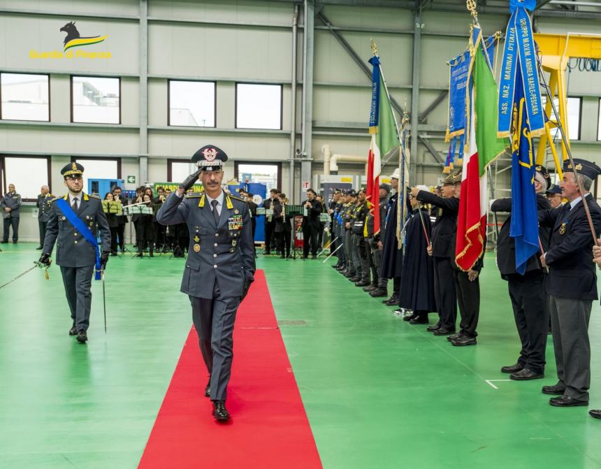 Inaugurata la nuova caserma della sezione area della Gdf a Pescara