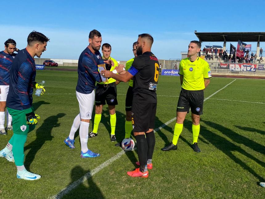 Termoli calcio battuto allo stadio Cannarsa