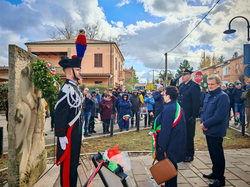 Consegna medaglia d'oro al merito civile al Comune di Arielli