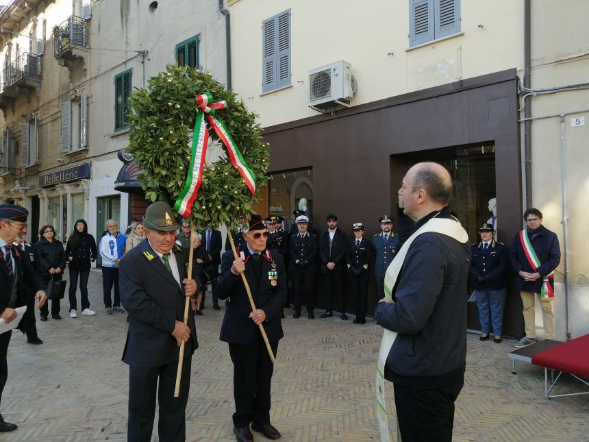 Vasto commemora il 4 Novembre: “Forze Armate messaggeri dei valori della Costituzione”