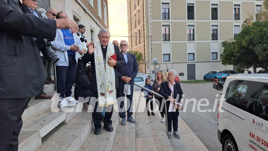 Km di solidarietà: la consegna del veicolo dai Lions Tifernus alla Lilt