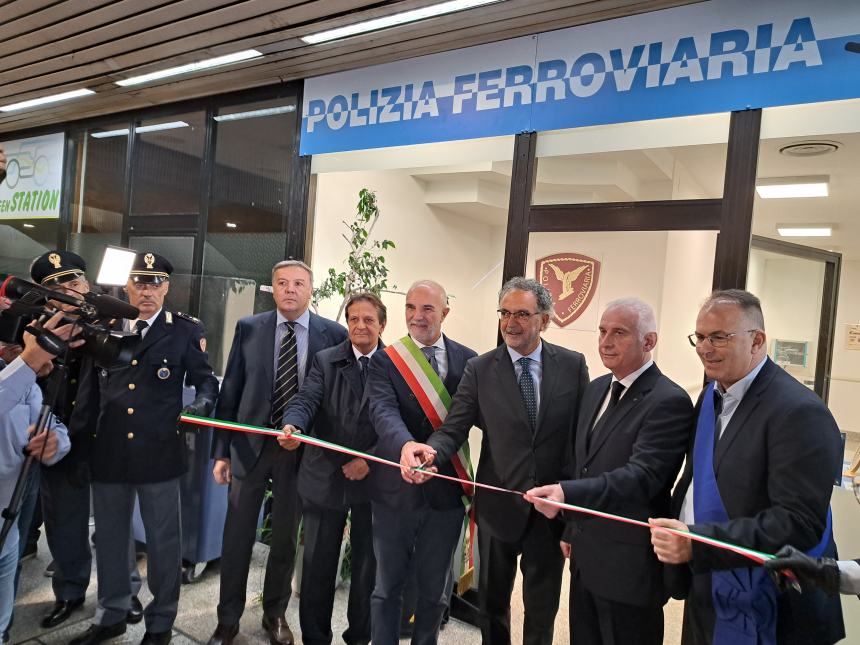 Pescara Centrale, nuovi locali per la polizia ferroviaria