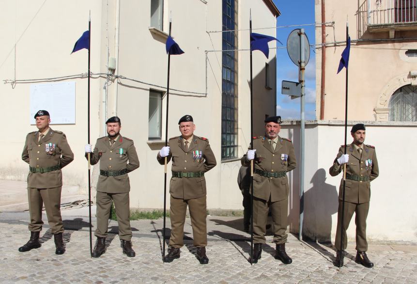 Tributo alle Forze Armate e all'eroe molisano Michele Montagano