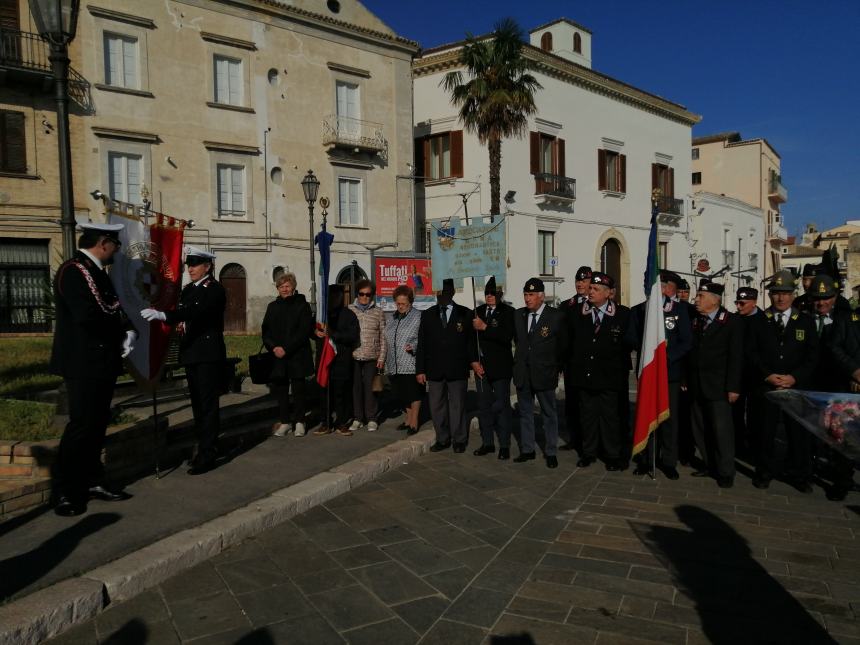 Vasto commemora il 4 Novembre: “Forze Armate messaggeri dei valori della Costituzione”