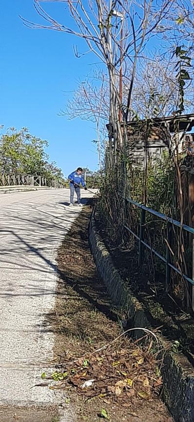 Presepe vivente, lavori in corsi 