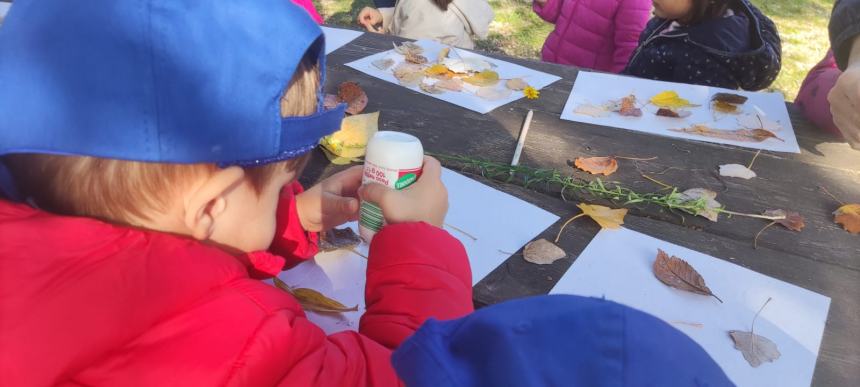 “Esplorando: fuori c’è una bellissima scuola”, bimbi della "Agazzi" al bosco Fantine