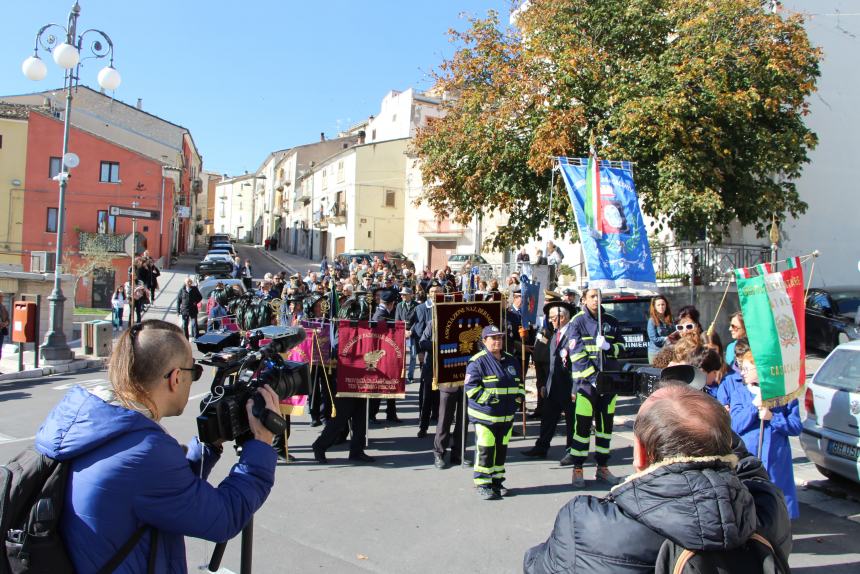 Tributo alle Forze Armate e all'eroe molisano Michele Montagano