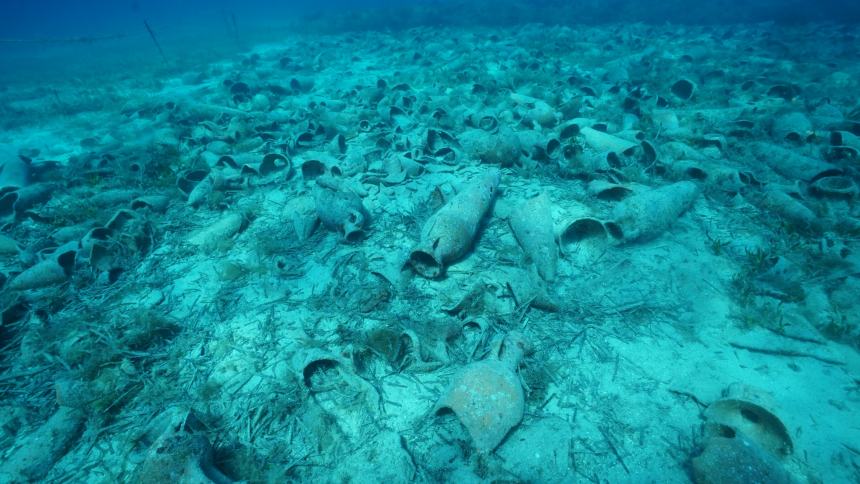 I tesori archeologici sommersi nel mare delle Tremiti