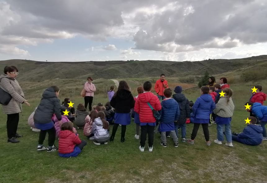 Studenti di Montenero alla scoperta dei "Calanchi"