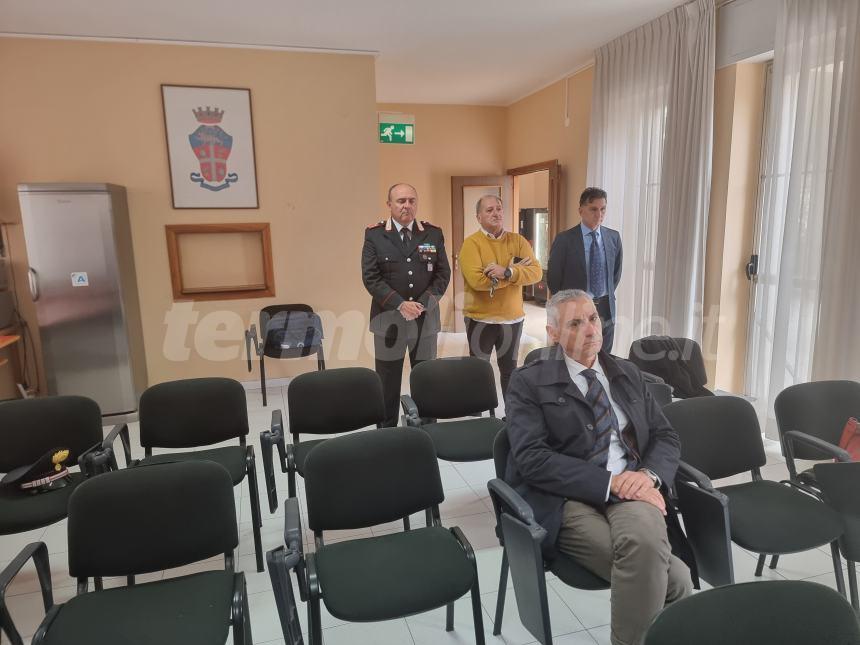 La conferenza stampa a Larino sull'operazione "Champagne"