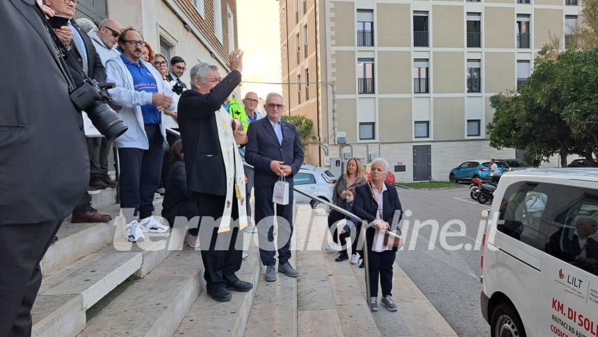 Km di solidarietà: la consegna del veicolo dai Lions Tifernus alla Lilt