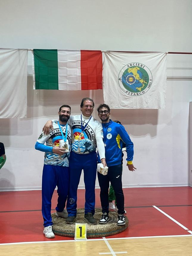 Incetta di titoli per gli "Arcieri del Mare" ai campionati regionali indoor 