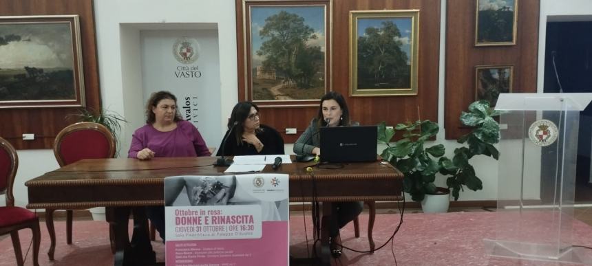 Eventi ottobre in rosa, Vasto sensibile alla prevenzione sul cancro al seno