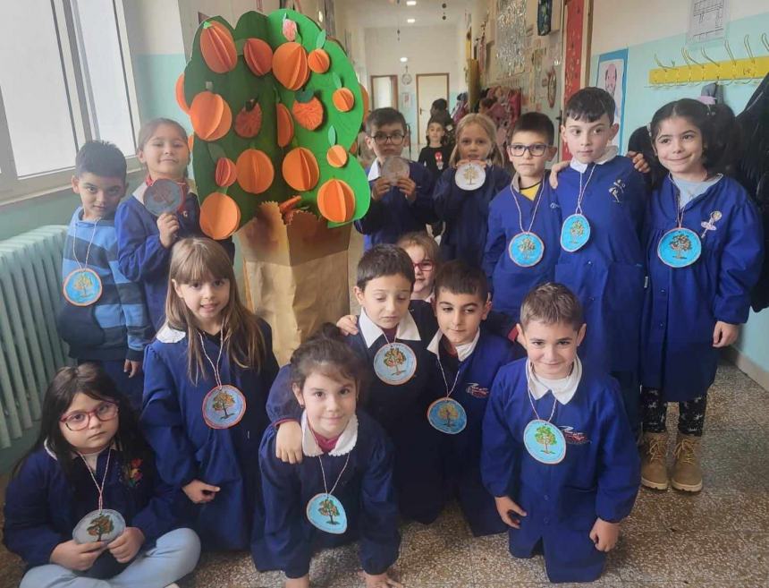 Il progetto "Adotta un albero di arance" della primaria di Casalbordino 