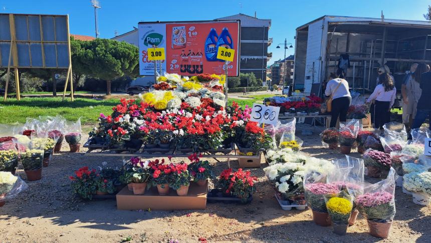 Al cimitero di Termoli nella ricorrenza di inizio novembre 