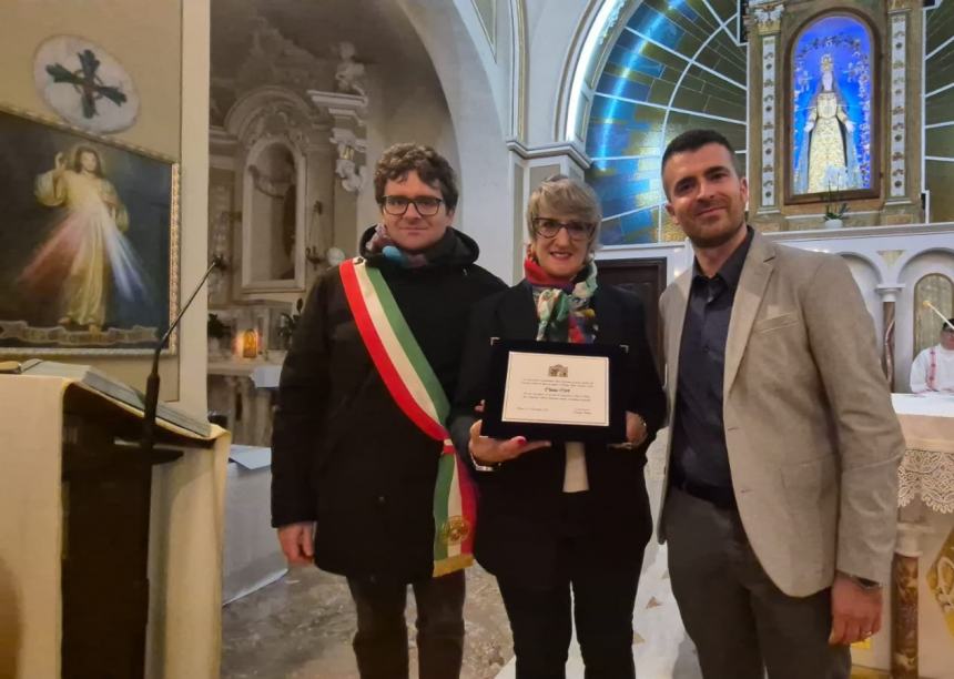 Il Premio San Martino quest'anno è andato a Cinzia Corti