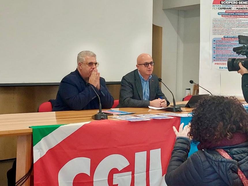 Venerdì sciopero generale, in Abruzzo sit-in di Cgil e Uil davanti le 4 Prefetture