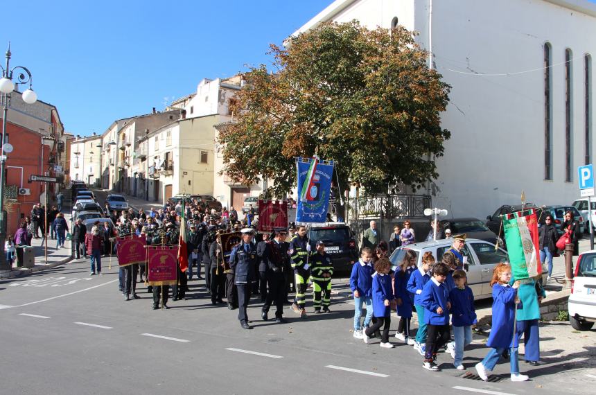 Tributo alle Forze Armate e all'eroe molisano Michele Montagano