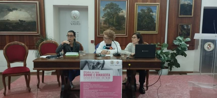 Eventi ottobre in rosa, Vasto sensibile alla prevenzione sul cancro al seno