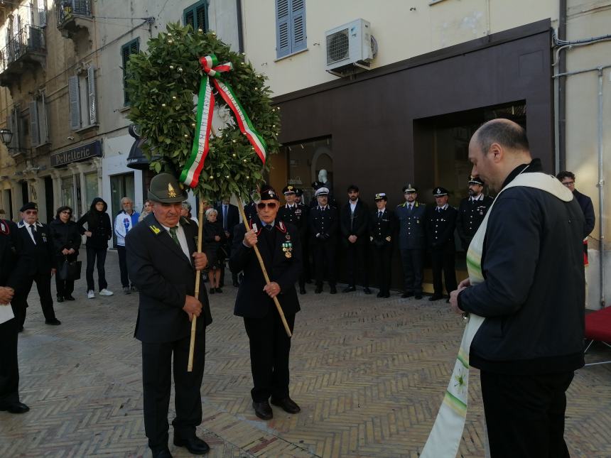 Vasto commemora il 4 Novembre: “Forze Armate messaggeri dei valori della Costituzione”