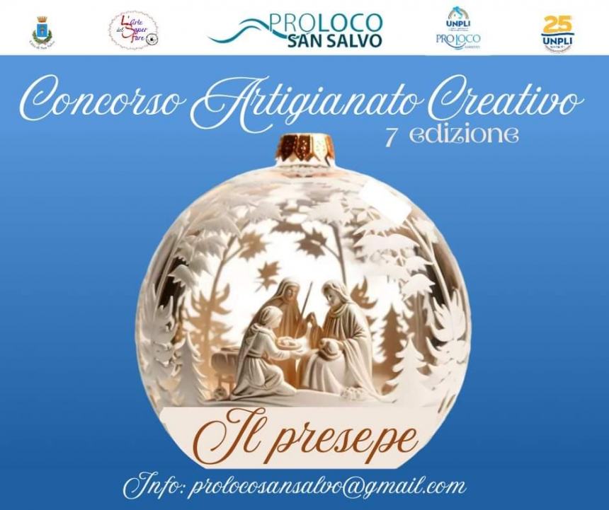 Concorso artigianato creativo a San Salvo: ecco come partecipare