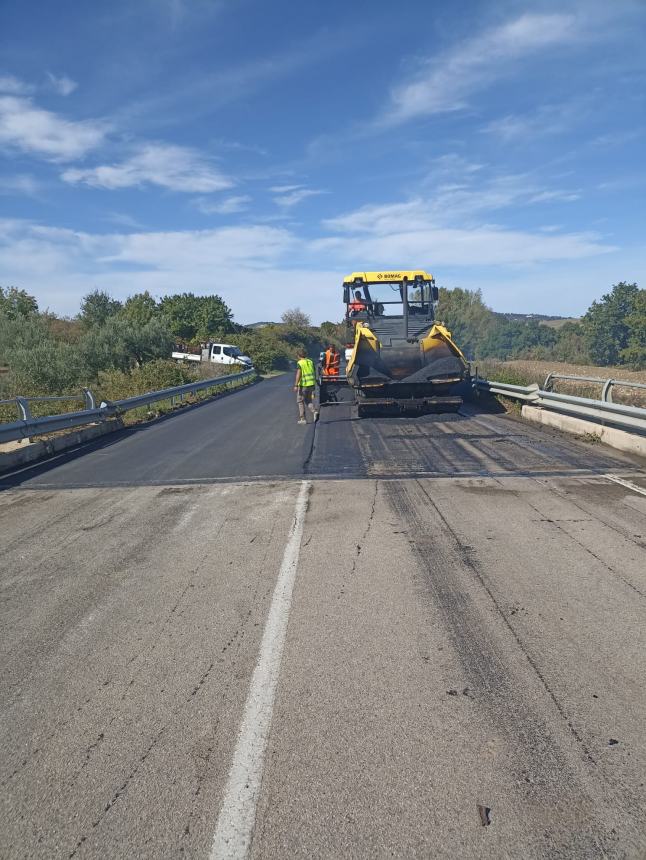 Viabilità provinciale: interventi in cantiere